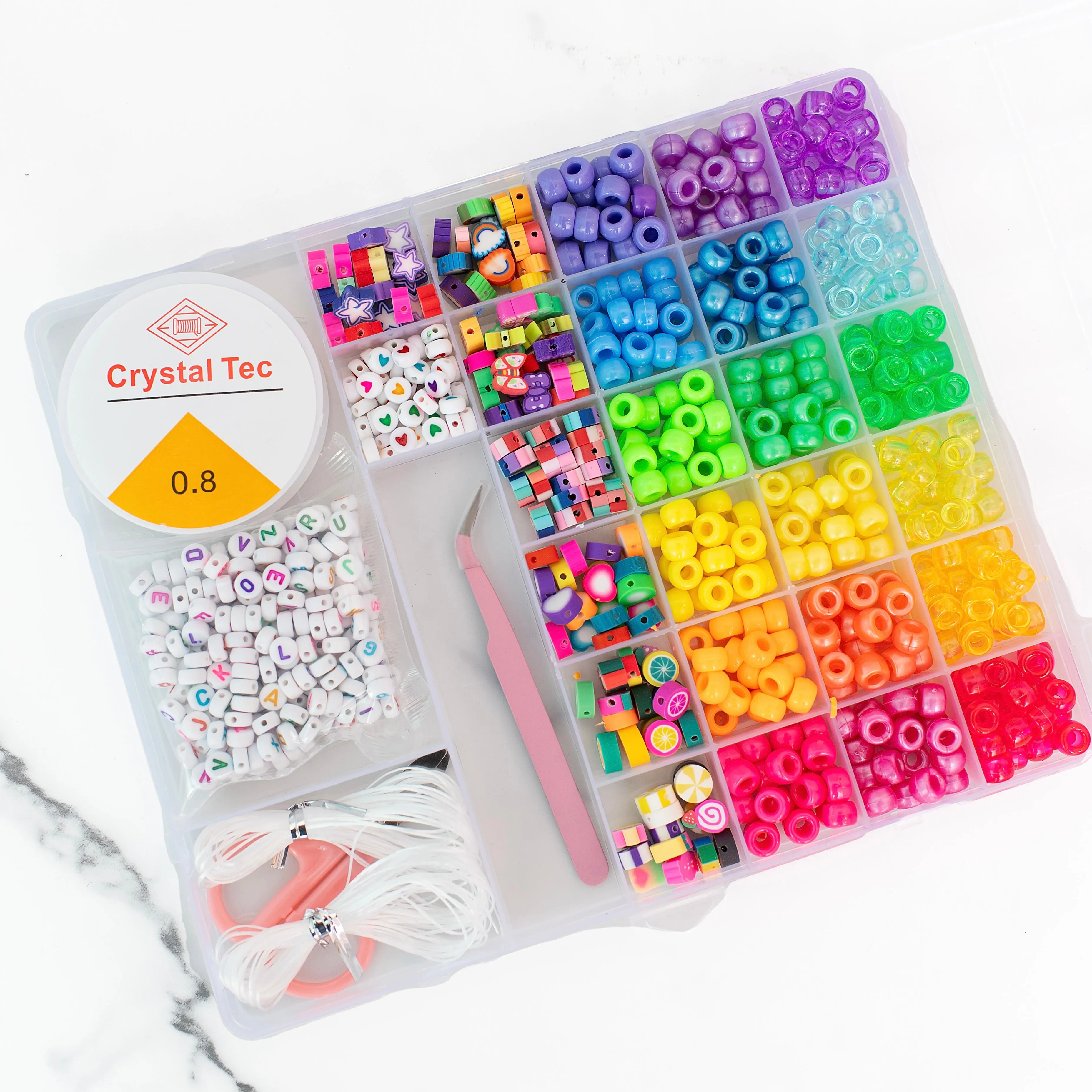 Rainbow Pony Bead Kit