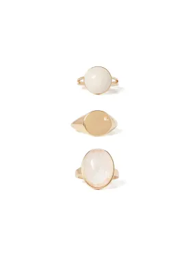 Tayla Agate & Signet Ring Pack