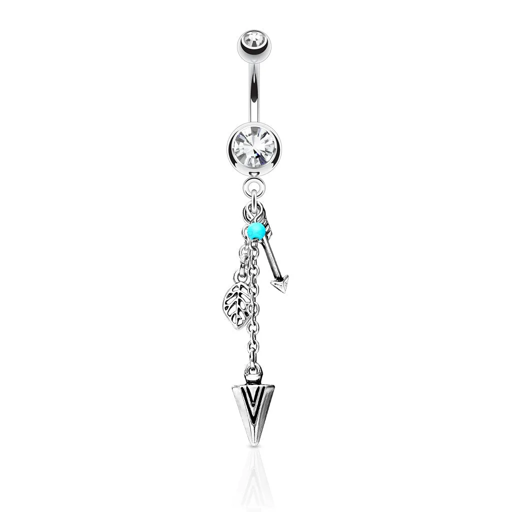 The Bhagavad Gita Warrior Belly Dangle