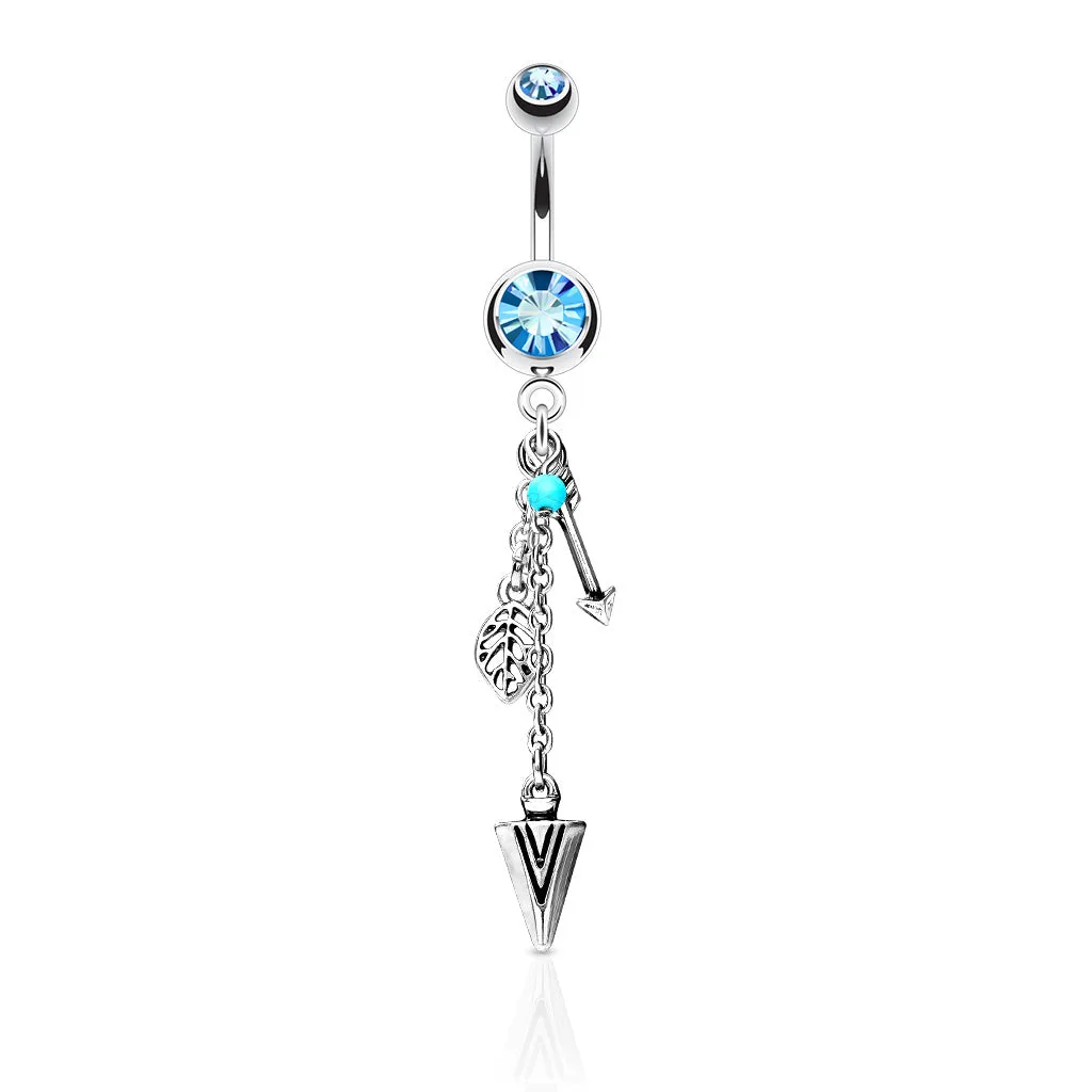 The Bhagavad Gita Warrior Belly Dangle