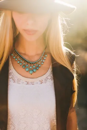Turquoise Dangle Necklace