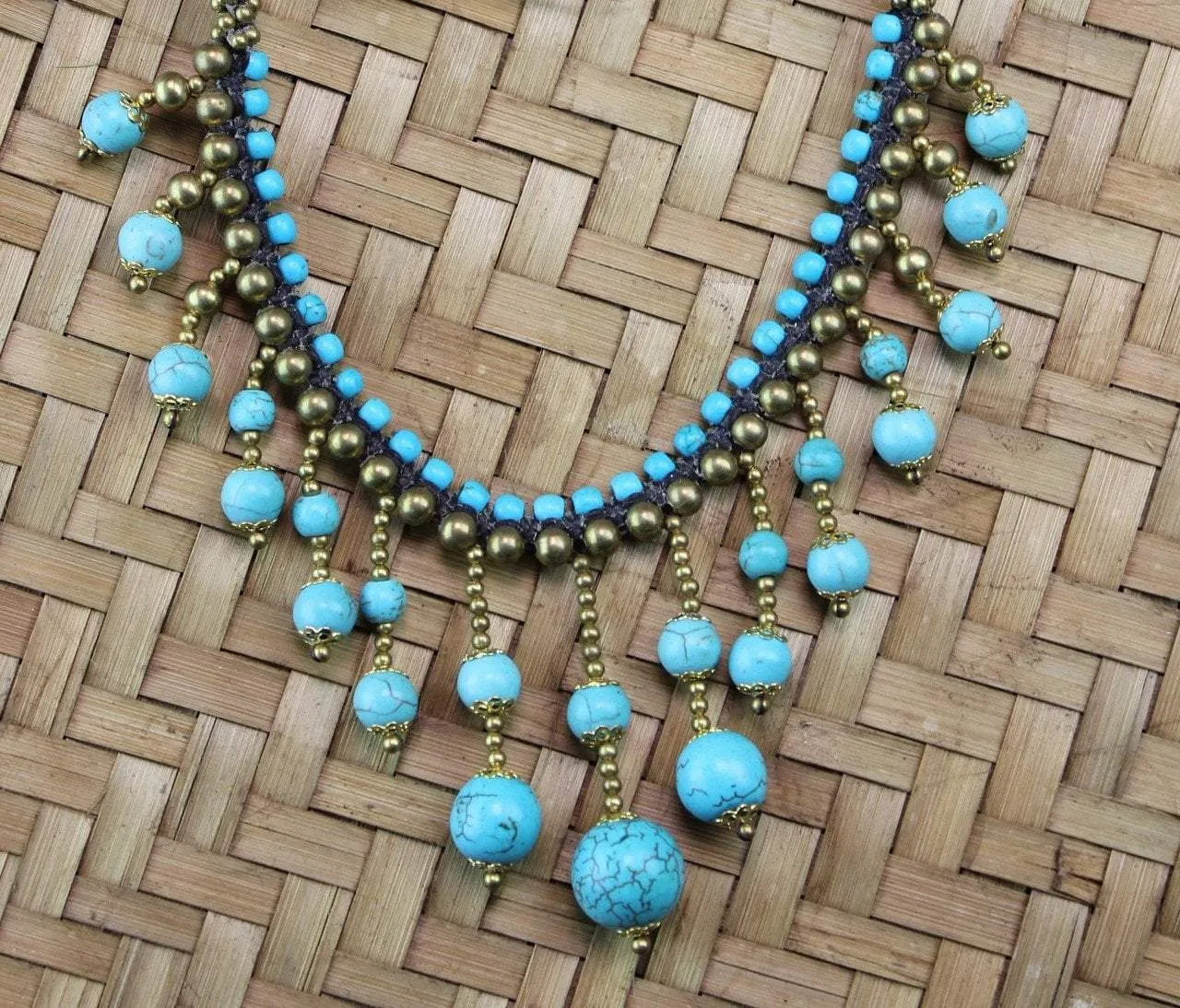 Turquoise Dangle Necklace