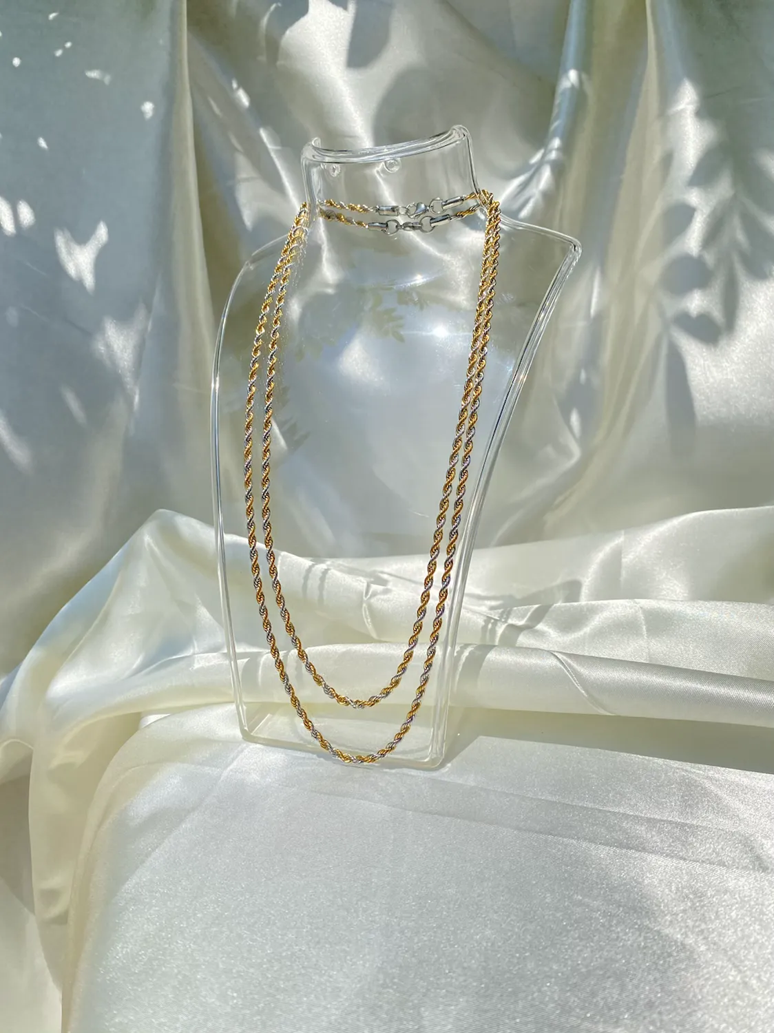 Two Tone Rope 3mm Chain